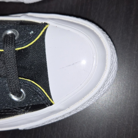 Converse Black and Yellow Superhero High-Tops - Picture 8 of 9